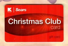 KMART / SEARS Christmas Club ( 2009 ) Gift Card ( $0 )