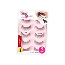 Kiss Products No. 03 Ever EZ Lashes, 10 Count (Packaging may vary) Black