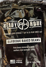 Barbeque Baked Beans Emergency Survival Food Pouch 25 Year Life 8 Serving Bags