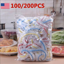 100/200pcs New Disposable Food Cover Bags Plastic Bags For Fruit Vegetable Fresh