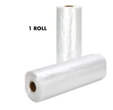 [ 1 Roll ] Food Storage Bags, Clear Plastic Produce Bags on a Roll 12 x 20 in.