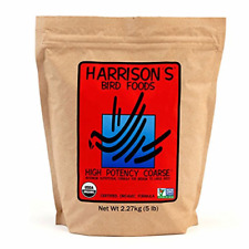 Harrisons Bird Food High Potency Coarse Organic Pellets *Pack of 2* 5lb Bags