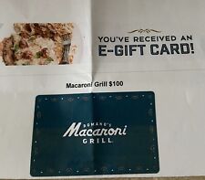 macaroni grill gift Card $100