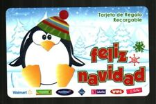 WALMART ( Mexico ) Feliz Navidad, Penguin ( 2011 ) Gift Card ( $0 )