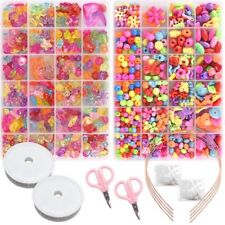 Large Capacity Tool Set Beads Accessory Kit Craft Colorful Accessories for Girls