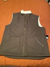 NEW Ocean Coast Vest Men Large XL Sherpa Lined Insulated Jacket