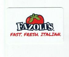 Fazoli's Gift Card - Fast Fresh Italian - Restaurant - Collectible - No Value