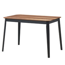 Mid Century Modern Rectangular Dining Room Table w/ Solid Wooden Legs for Home - Mumbai - India