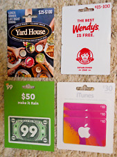 Collectible Gift Cards, unused, new, with backing, no value on cards (Y-1)