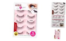 Kiss Products No. 03 Ever EZ Lashes, 10 Count (Packaging may vary) Black