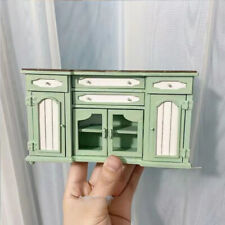 Dollhouse 1/12 Scale Miniature Furniture Unfinished Storage Cabinet Sideboard