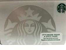 2015 Starbucks WHITE SIREN card, no swipe,pin intact, NEW