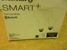 NEW Sylvania BR30 Smart+ Bluetooth 770 Lumens Full Color Bulbs, Lot of 2 - Rose City - US