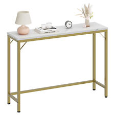 39.4 Narrow Console Table Entryway Table Sofa Table Industrial Hallway Table - Mumbai - India"