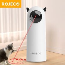 ROJECO Automatic Interactive Smart Teasing Pet LED Laser Cat Toy Accessories - IL