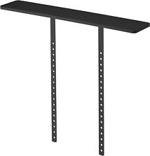 Yamazaki Home Smart VESA-Compliant TV Shelf floating shelves, One Size, Black - San Ramon - US