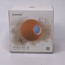 Cheerble Wicked Ball SE-Orange Smart& Interactive Pet Ball - Carlsbad - US