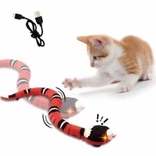 Pet cat interactive toy Smart sensing snake toy USB charging electronic toy - CN