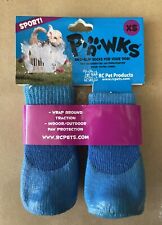 RC Pets PAWks Dog Booties Anti-Slip Socks Paw Protection XS Blue NEW - Toronto - Canada