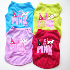 Small Dog Clothes Cat Summer Shirts Vest Puppy T-Shirt Coat Pet Apparel XS-L - Toronto - Canada