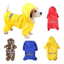 Pet Dog Rain Coat Outdoor Clothes Puppy Cat Jacket Hooded Raincoat Waterproof - Toronto - Canada