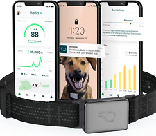 Switch GPS + Health + Fitness Smart Dog Collar, 24/7 Dog GPS Tracker plus Dog He - Denver - US