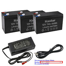 Kastar 12V 7Ah LiFePO4 Battery Smart Charger for Kids' toy scooter Motorcycle - US