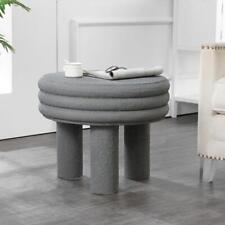 JONATHAN Y Accent Table 17.75 Contemporary Minimalist Curvy High Gray Frosted - Toronto - Canada"