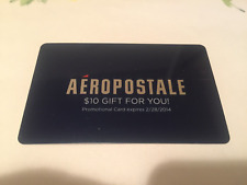 AEROPOSTALE Gift For You ( 2013 ) Foil Promotional Rewards Card ( $0 )