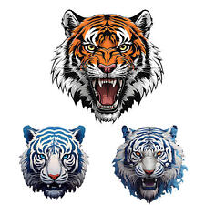 Tiger Head Helmet Car Window Bumper Decal Sticker Waterproof Automotive Sticker