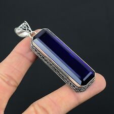 Tanzanite Handmade Gemstone Antique Design Pendant Jewelry Wedding Gift NP-211