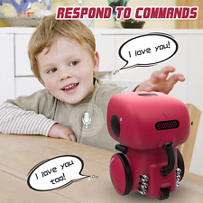 Intelligent Voice Control Kids Robot Smart Action Dancing Gesture Sensor Toy Red - IL