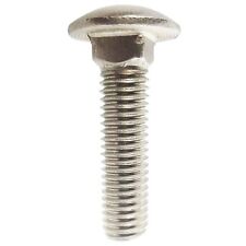 1/4-20 Carriage Bolts Stainless Steel With Option to Add Nuts and Washers - West Hempstead - US