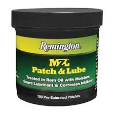 Remington MZL Patch & Lube 2.25 Pre-Saturated Patches Pack of 100"