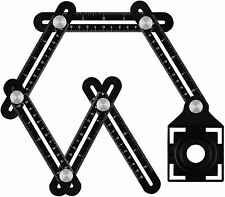 Multiple Angle Measuring Tool for Tile Work Cutting, Carpentry, and Construction