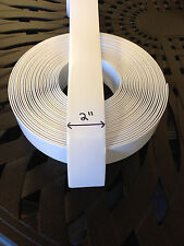 2 Vinyl Strapping For Patio Furniture Repair 45' Roll -COLOR Choice! +50 Rivets"