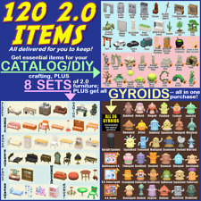 120 2.0 UPDATE items! Furniture, DIYs, gyroids etc! Animal Crossing:New Horizons