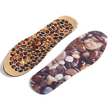 Health Foot Massage Insoles Reflexology Acupuncture Therapy Walk Stone Shoes Pad - CN