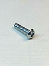 (QTY 100) 1/4-20 X 1/2 Button Socket Cap Screw Alloy Zinc Allen Bolt - Chicago Ridge - US"