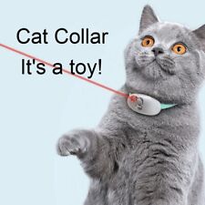 Laser Collar Kitten Electric Smart Automatic Cat USB Pet Exercise Amusing Toys - US