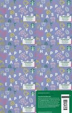 10 2022 STARBUCKS GIFT CARDS ~HAPPY EASTER~ NO VALUE PIN NUMBER COVERED