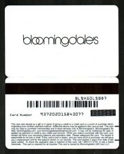 BLOOMINGDALE'S Crocodile Skin ( 2007 ) Textured Gift Card ( $0 ) V1