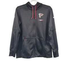 Nike | Men's Dri-Fit NFL Apparel Atlanta Falcons Activewear Hoodie Black | XL