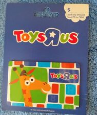 Toys R Us Gift Card - Geoffrey Giraffe - Blue Background - No Value - I Combine