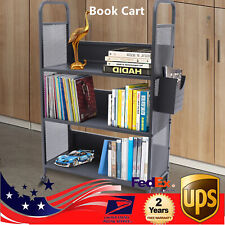 3-Tier Book Storage Cart Rolling Mobile Office Library Book Storage Shelf Cart - Toronto - Canada