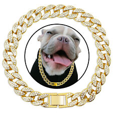 Pet Dog Cat Chain Collar Metal Collar Pitbull Dogs Necklace Jewelry Pet Supplies