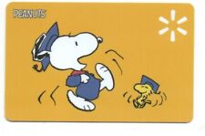 Walmart Snoopy Woodstock Graduation Gift Card No$ Value Collectible FD-103235