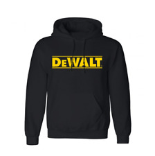 New black DeWalt tools hoodie contractor professional construction tools racing