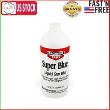 Birchwood Casey Super Blue Double Strength Liquid Gun Blue, 32 Fluid Ounces