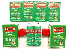 Ballistol Multi Purpose Oil-Lubricant Gun Cleaner-2-1.5oz cans & 20 wipes-120014